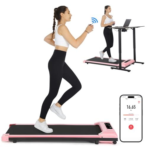 FUNMILY Walking Pad Treadmill Under Desk, 2.5HP...