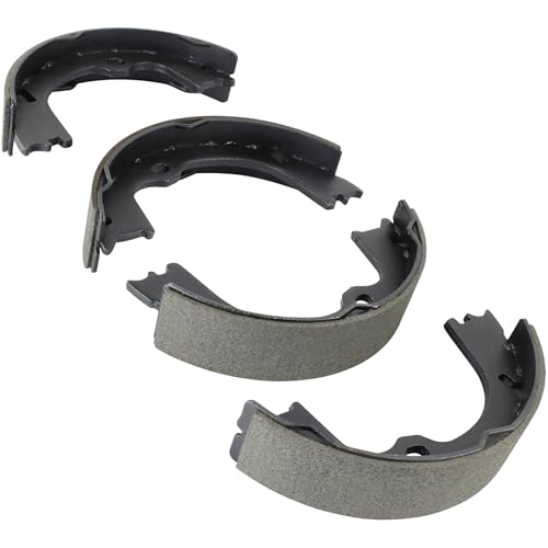 Image of QUALITY-BUILT Rear Parking Brake Shoes, FPS962, Compatible with 2009-2023 Chevrolet /GMC /Hummer (Express 2500,Express 3500,H2,Savana 2500 /3500 /4500,Sierra 3500 HD,Silverado 3500 HD,Suburban)