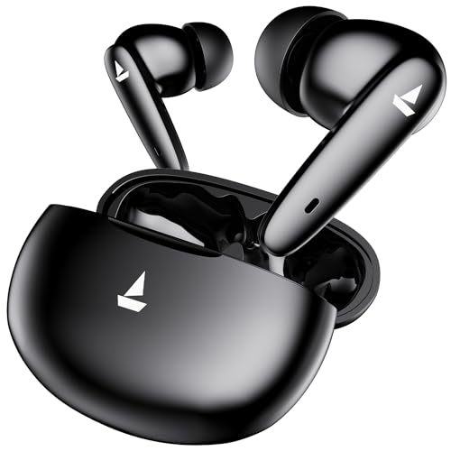Image of boAt Airdopes 161 Pro in Ear Earbuds(Sleek Black)