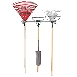 Monkey Bar Storage Garage Rake Rack