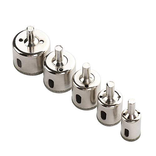 Set de brocas diamantadas 5 piezas 20-42 mm para metal miniatura 3