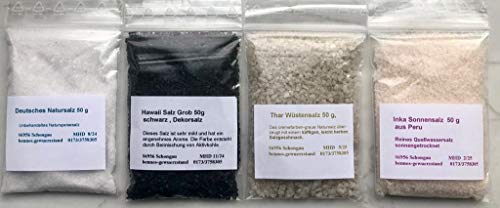 Salz Set 16 tlg, Hawaii Salz, Kala Namak, Kristallsalz, Totes Meer Salz, Halit Salz,, usw … - Image 4