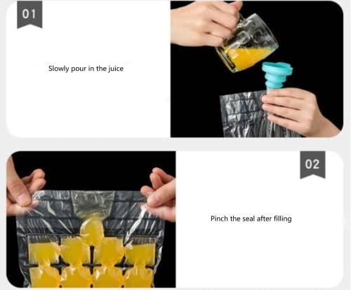 Bolsas Desechables para Cubitos de Hielo, Pack 100 miniatura 3