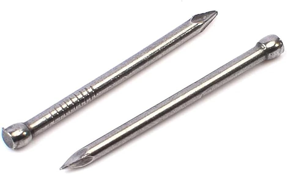 Clavo sin cabeza acero para madera de 30 mm, paquete con 70 piezas miniatura 1