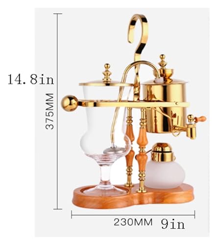 Siphon Kaffeebereiter - Retro Design U-Griff Glaskanne zum Aufbrühen von Kaffee oder Tee 3 Siphon Kaffeebereiter - Retro Design U-Griff Glaskanne zum Aufbrühen von Kaffee oder Tee