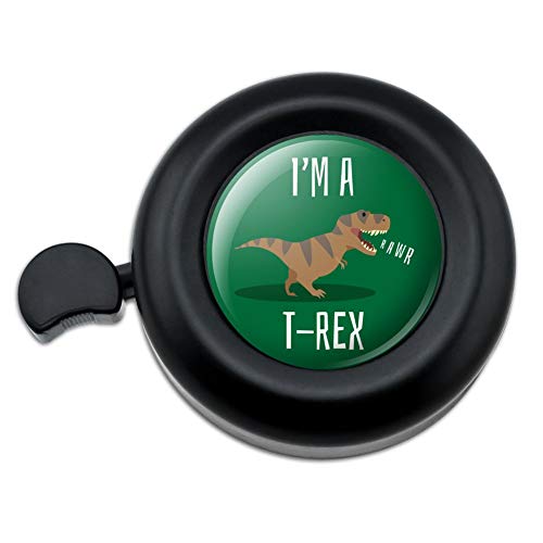 GRAPHICS & MORE I'm A T-Rex Rawr Cute Tyrannosaurus Rex Bicycle Handlebar Bike Bell