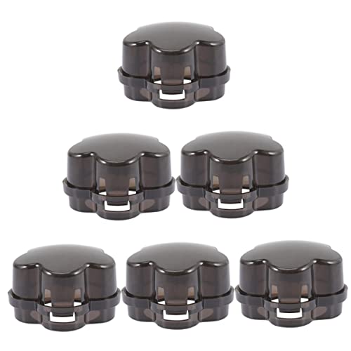 Yardwe Gas Knob Safety Covers for Gas Stove Childproof Stove Top Covers 6 Pieces
