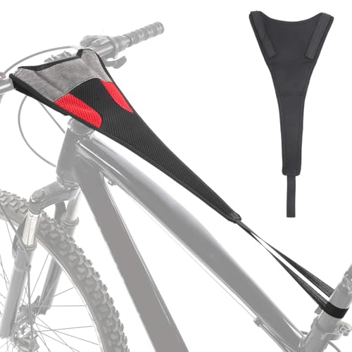 Jwthee Bike Frame Sweat Guard, Bicycless Trainer Sweat Net Exercise Bike Sweat Guard Road Bike Sweat Net for Cycling Training