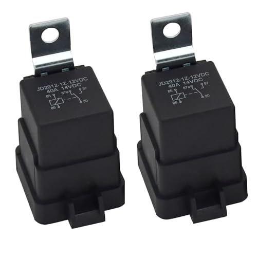 Molloparts 4RD-960 388-06 12V -14V 40A 5 Terminals Relay(2) 4RD-960 388-22 4RD-960388-31 Compatible with Hella 4RD96038831 4RD96038822 4RD96038806