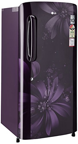 Image of LG 215 L 3 Star Direct Cool Single Door Refrigerator(GL-B221APAW.DPAZEBN, Purple Aster, Inverter Compressor)