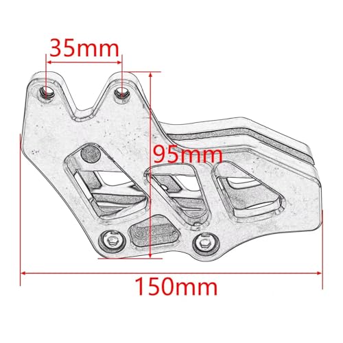 Protection chaîne moto CRF300L Rallye guide motocross accessoires modification