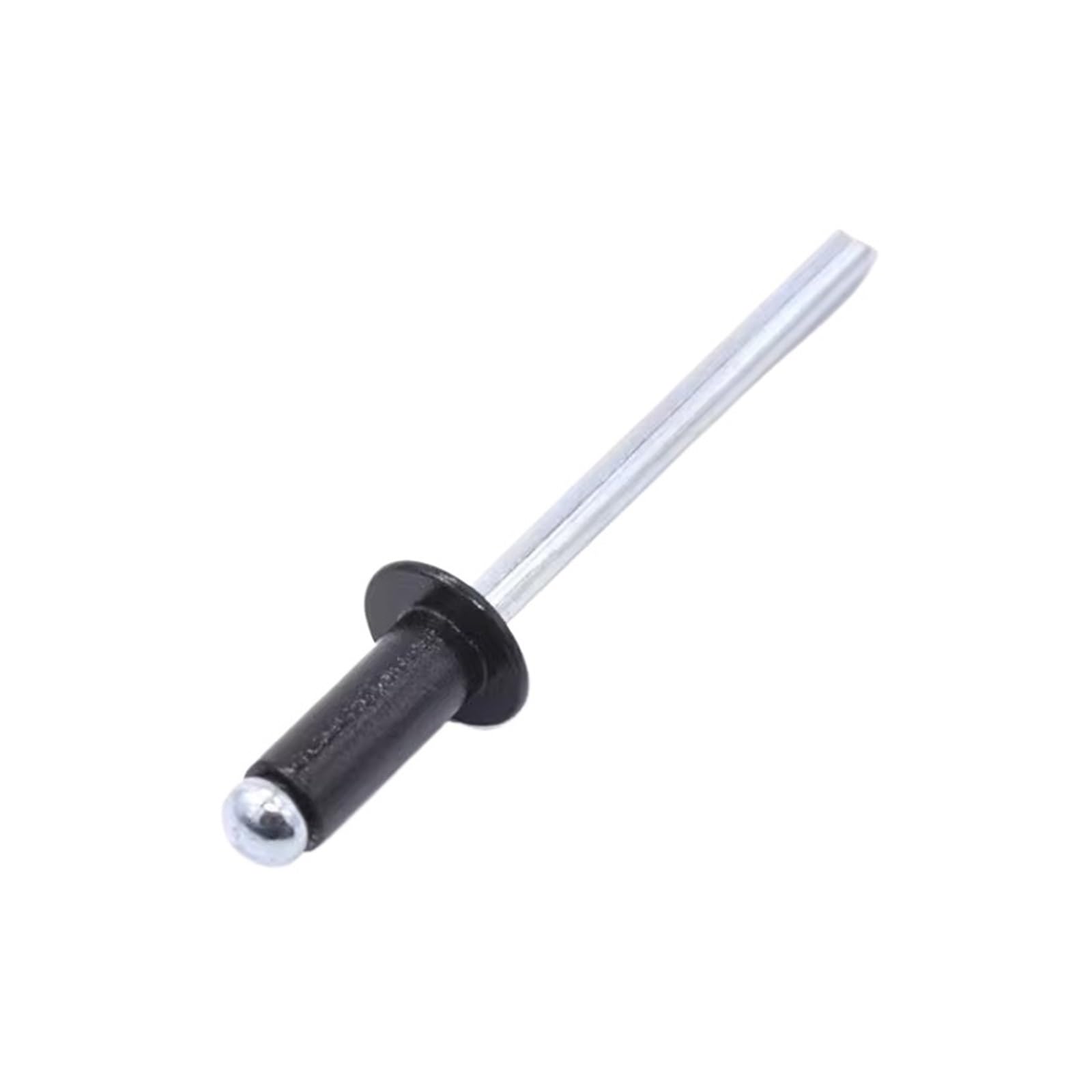 Pop Rivets Aluminium 30/50pcs Aluminium Dome Head 2.4mm 3.2mm 4.0mm 4.8mm Black Blind Rivet(30Pcs,4x12 mm)