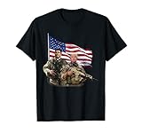 Präsident von Ronald Reagan und Donald Trump US-Flagge