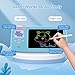 ZONSTVYS Talking Flash Cards for Toddlers: 2-in-1 LCD Writing Tablet Kids - Montessori Language Learning with 510 Words - Autism & Speech Therapy Toys for Children Gifts, Blue