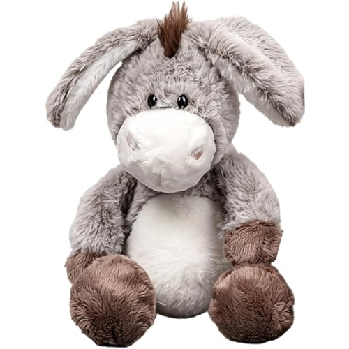OhebEsx Esel Kuscheltier Weiches Plüschtier Stofftier Kuscheltiers Esel Figur Storch Kuscheltier Das Kleine Wir Kuscheltiers