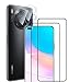 Produktbild GIOPUEY Panzerglas&Kameraschutz Kompatibel mit Huawei Nova 8i / Honor 50 Lite, [2+2 Stück] [Freundlich mit Hülle ] 9H Glas Kratzfest, Ultradünn Keine Blasen (Transparent)