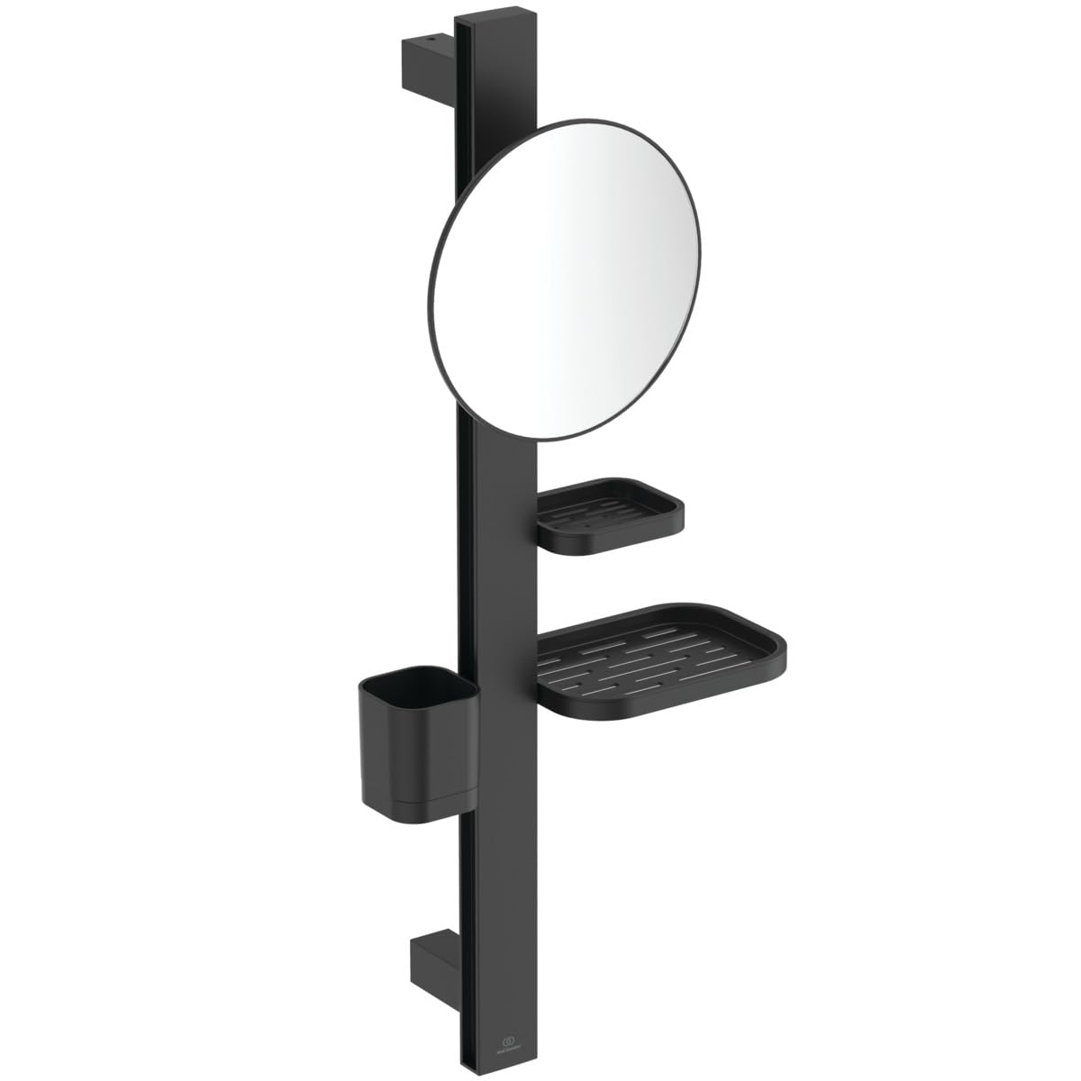 Ideal Standard Alu+ Small Beauty Bar - Silk Black - Ø200Mm Mirror - Black BD589XG