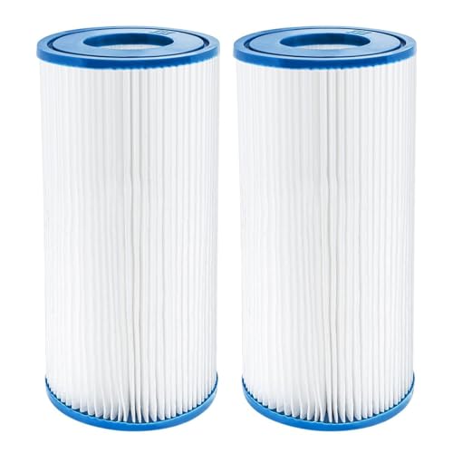 Benfosh Lot de Rechange Cartucce filtranti per Bestway, Filtro Tipo III per Piscina, Compatibile con Tipo A o C, 2 Pezzi