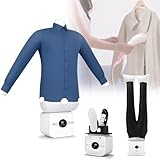 PxkVrin Bügelmaschine, aufblasbare Hemdenbügelmaschine, 109 Poren, aufblasbar, für...