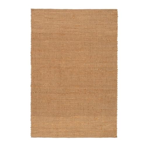 LOLAhome Alfombra salón de Yute Natural de 200x140 cm