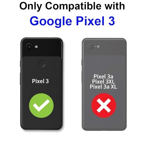 for Google Pixel 3 Clear Shockproof Case with 4 Reinforced Corners Heavy Duty Protection Flexible Soft Slim Silicone Rubber Bumper Pixel3 Protective Case Cover - image 2