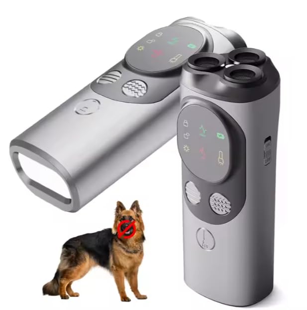 Bark Deterrent Device - Barks no More Dog Training Device, Ultrasonic Dog Bark Deterrent, Bark Guard for Dogs, NPS Dog Bark Deterrent Devices, Bark Stopper (Model 1)