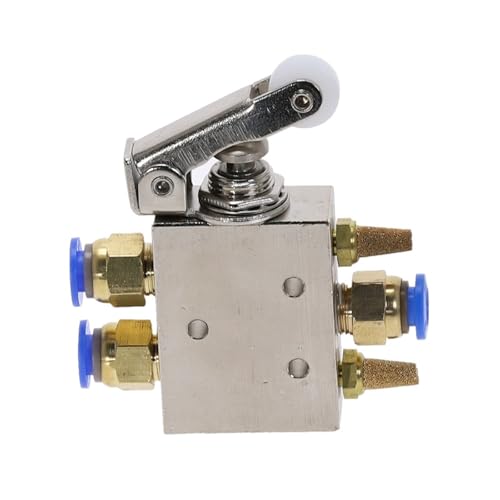 Soupape mécanique 5 voies à levier à galet TAC2-41P robuste 1/8