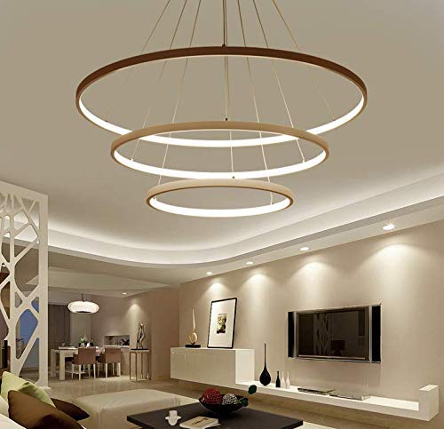 GOECO Dimmable LED Ceiling Light, Creative Flower Shape Modern LED Chandeliers, Petal Design Ceiling Light Fixture For Living Room, Bedroom, Hallway, Dining Room, Kitchen Black - View #12