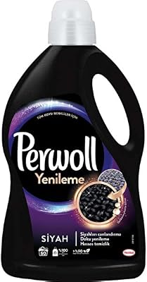 Perwoll Hassas Sıvı Çamaşır Deterjanı Siyah 3 L