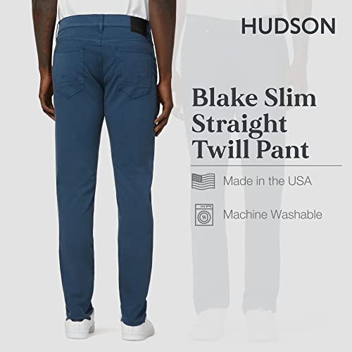 HUDSON Men's Blake Slim Straight Leg Twill Pant3