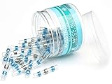 50PCS Solder Seal Wire Connectors by Haisstronica Heat Shrink Solder Connectors Waterproof Wire Connectors Electrical Insulated Marine Waterproof Automotive Terminals With Case（50Blue 16-14）