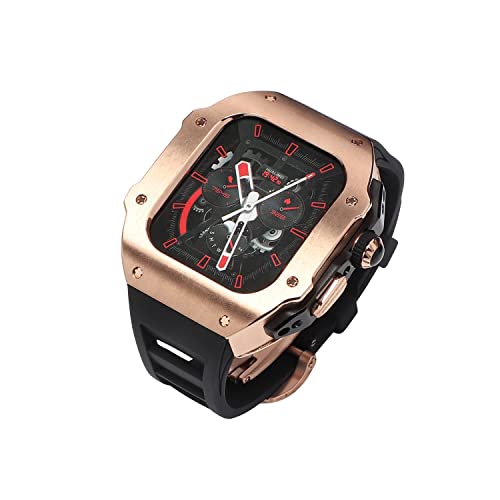 UMCNVV ^P[XVRXgbv Apple Watch Ultra 49mm CLbgoh iWatch V[Y 49mm DIY Mod Lbg(H)