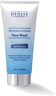 Dr. Denese Resurface & Glow Advanced Face Wash- luxurious face wash provides a spa like cleansing experience that reveals soft & nourished skin-6oz