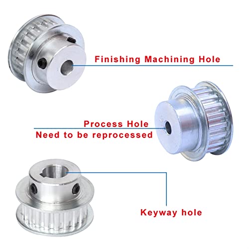 Bloco de polia pequeno polia silenciosa 30 T furo da polia de sincronismo 6/6.35/8/10/20 mm passo do