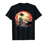 Bonito pianista en estilo japonés para niños y niñas Camiseta