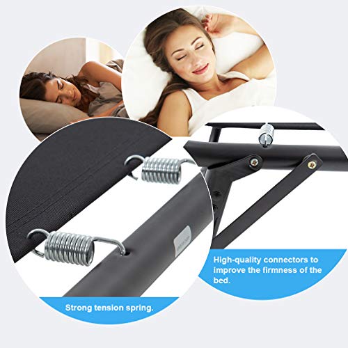 BestMassage Portable Folding Guest Bed with Foam Mattress #TOP30