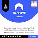 NordVPN Standard, 10 Geräte, 2 Jahre, VPN & Cybersicherheit, Digitaler Code