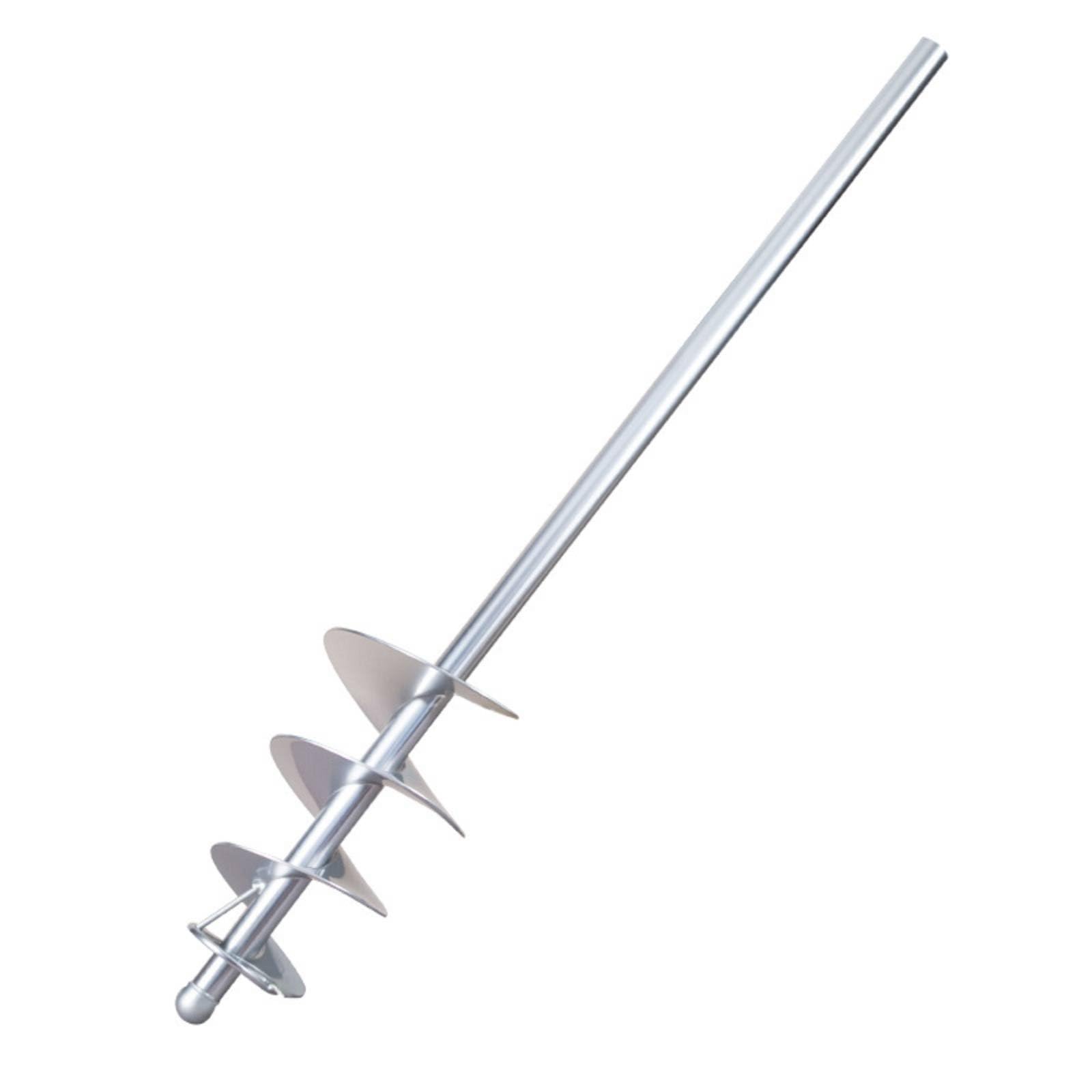 Varilla Mezcladora Hélice de Mortero Paleta para Pintura Accesorio de Taladro Acero E Hierro con Espiral Resistente para Mezcla Eficaz y Uniforme, Snail Water Drill