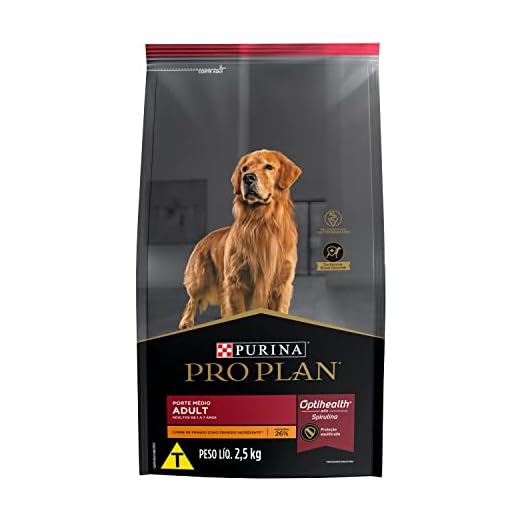 Ração Cães Adultos Médios PRO PLAN Frango 2,5kg