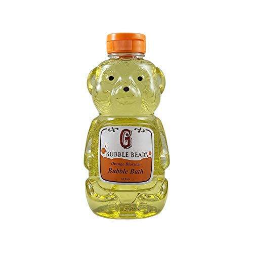 Griffin Remedy Bubble Bath Bear - All-Natural Orange Blossom Essential Oils Aromatherapy and Organic MSM, Paraben Free, 21 fl oz
