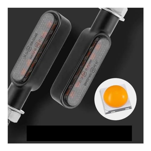 Feu circulation moto ambre 8mm idéal pour vos sorties Custom