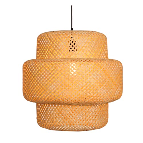 Lustre en rotin haut de gamme pour sublimer l'éclairage intérieur