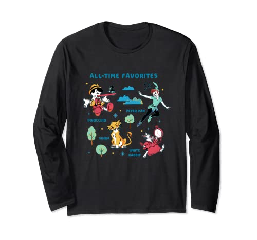 T-shirt Disney vintage Peter Pan et Simba pour revivre la magie de l'enfance