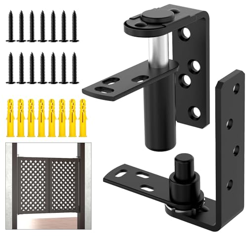 MeBantoo Heavy-Duty Self Closing Saloon Door Hinges 304 Stainless Steel Self-Return Dual Swing Cafe Hinges for Bar Patio Doors (1 Large)