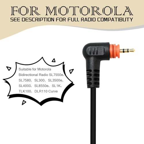 Auriculares Walkie Talkie PTT ergonómicos para solucionar fallos de audio en radio 3