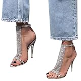 Zapatos De Cuña Boda Deslizadores Tamaño Reino Unido Mujer Multicolor Tacón Alto Chanclas Mujer Señoras Sandalias Plata Claro Diamante Imitación Chanclas Goma Para Caminar Sobre Mujeres Toboganes Correa Tobillo Tacones Azul Marino Tiras Flat Block Sparkly Low Wedges Water Sport Step-In Sandalia Pantuflas Barco Ducha Fiesta Dormitorio Sandalias sin arena Moda Atar hasta los tobillos Verano Lindo Causal Elegante Ancho azul Comodidad con ancho Pisos Cómodos Pies deslizantes Forma plana Negro
