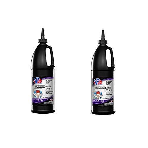 VP Racing Fuels High Performance GL 5 Full Synthetic Gear Oil Quart (2 Pack)