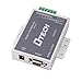 DTECH Active Isolated RS232 to RS485 RS422 Converter with RJ45 Serial Port Terminal Board Power Adapter DB9 Cable Optical Isolation Protection 2.5kV