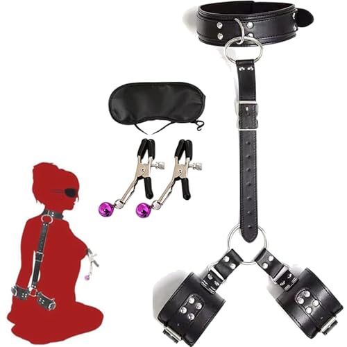 Set di Kit BóndĀgè BD-ṠM per Coppie con copriocchi e clip