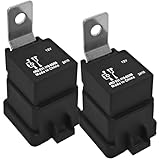 4RD 931 410-05/08 Relay Switches (Pack of 2) - 12VDC 40A 5-Pin Functional Relay for Automotive Electrical Systems